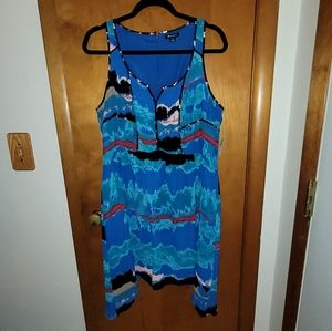 I Heart Ronson Tie Dye Dress
